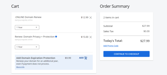 pay-for-domain-renewal-in-bluehost Never Miss a Beat: Check Your Domain Expiry and Stay Online