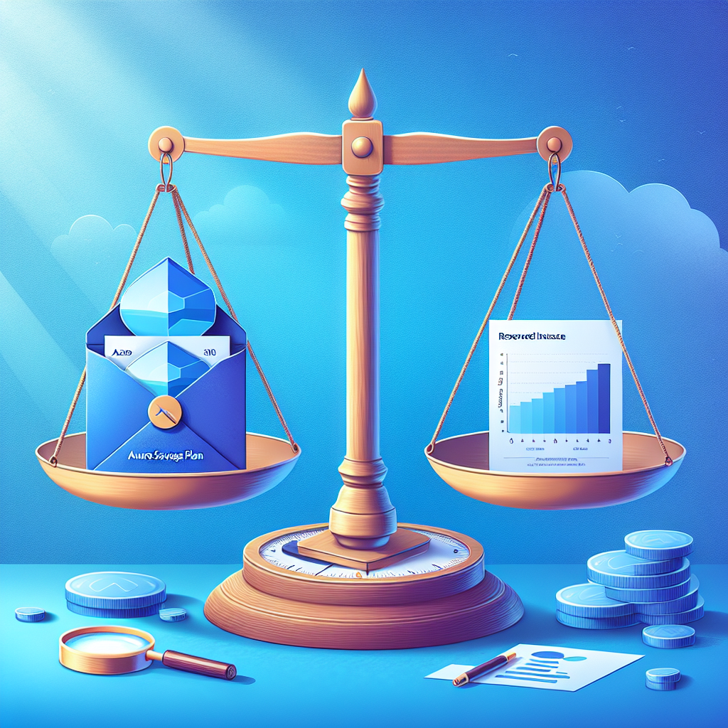 Comparison of Azure Savings Plan pricing