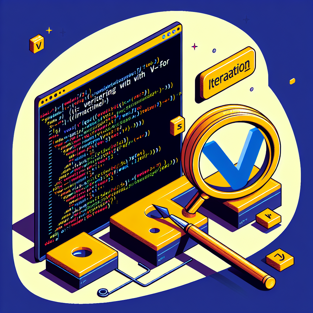 Vue.js Iterating with v-for Directive