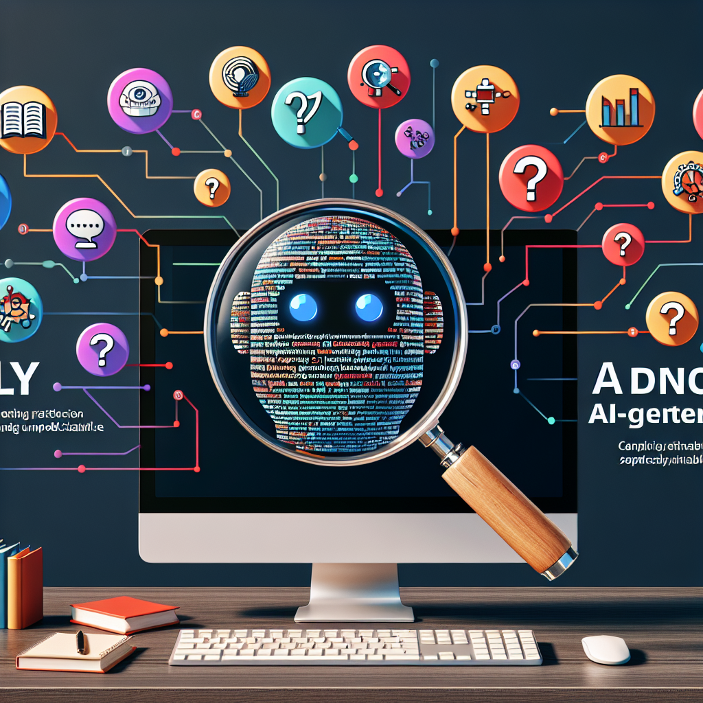 how to determine if text was ai generated