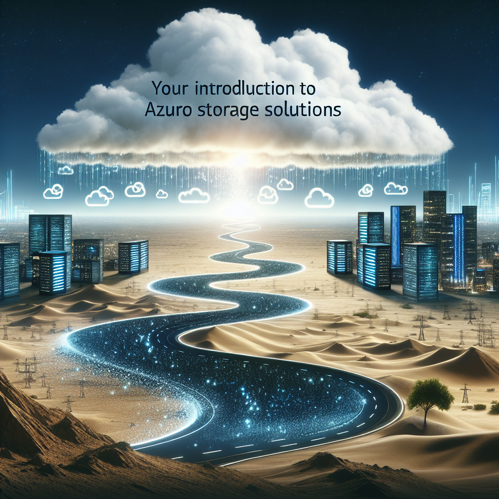 From Zero to Cloud: Your Introduction to Azure Storage Solutions