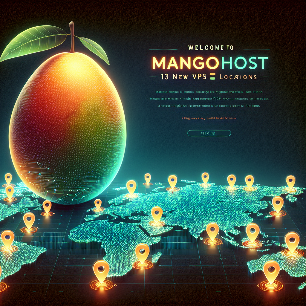 MangoHost: 13 New VPS Locations