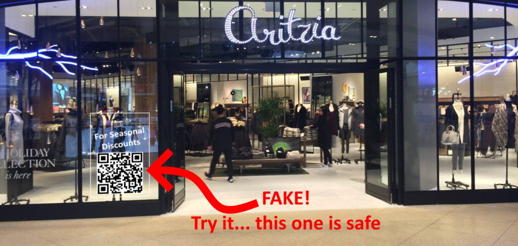 fake-qr-code-quishing-sticker-on-retail-window-1024x487 Protect Against QR Code Phishing